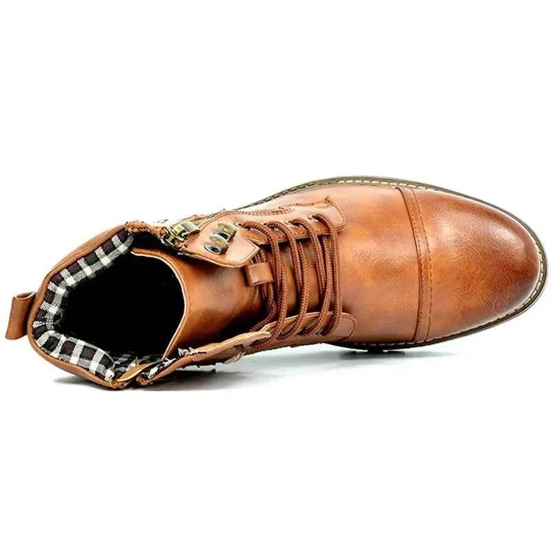 Houston™ Lace-Up Leather Boots