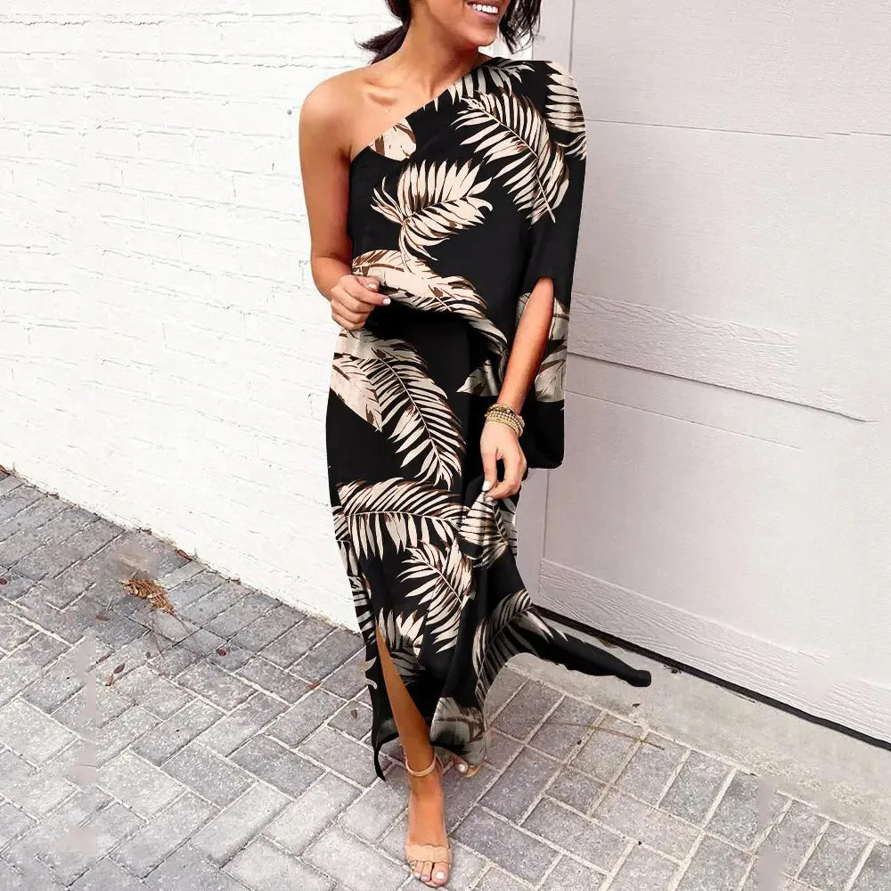 Candice™ One-Shoulder Elegant Dress