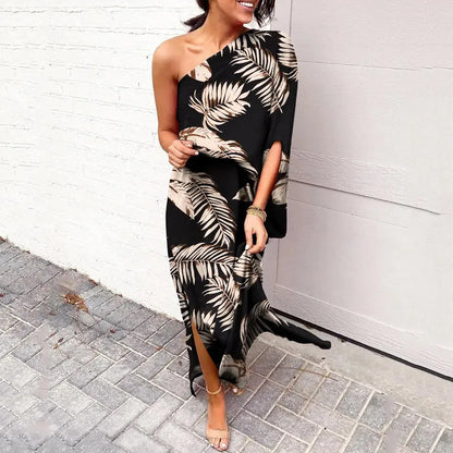 Candice™ One-Shoulder Elegant Dress