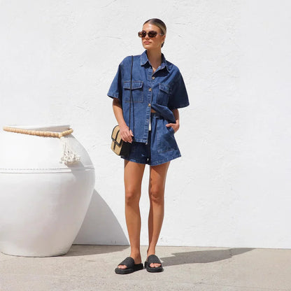Monroe Denim Set