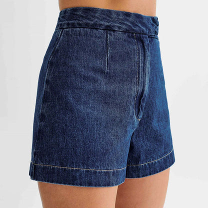 Stylish Two-Piece Denim Set