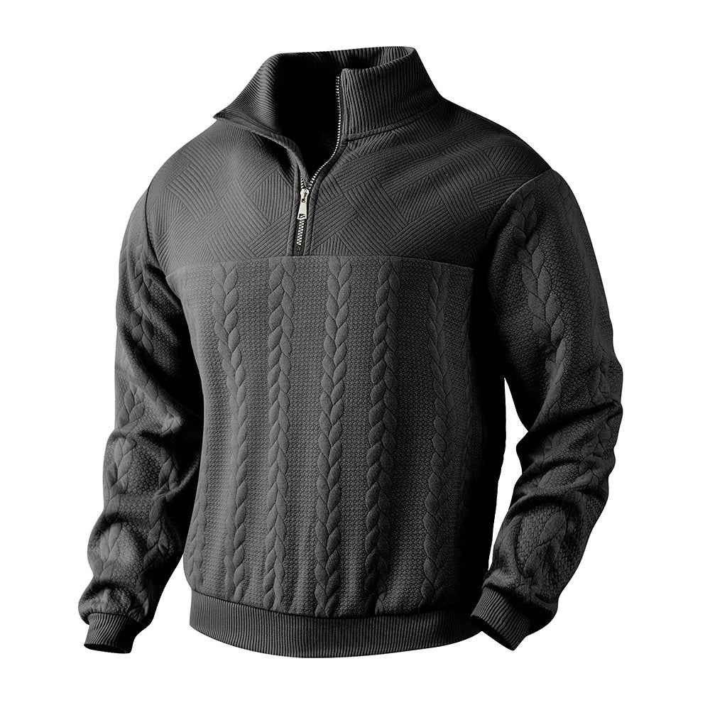 Joseph™ Premium Quarter Zip Sweater
