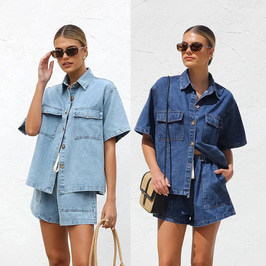 Monroe Denim Set