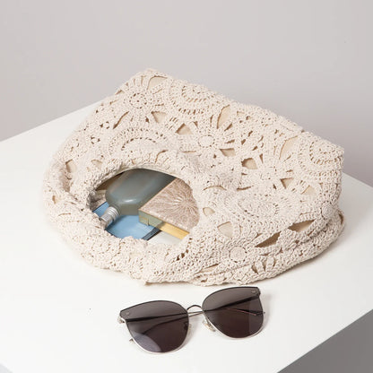 Amalfi Woven Crochet Tote