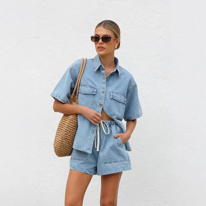 Monroe Denim Set