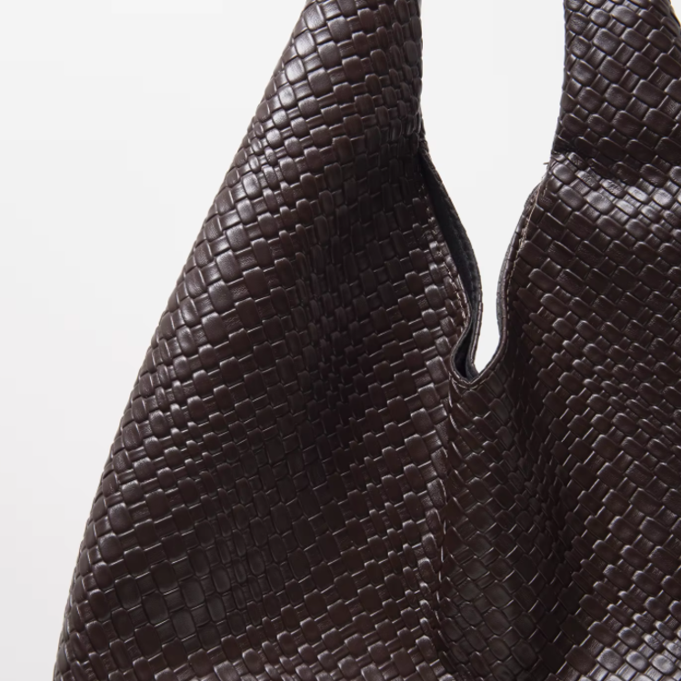 Ana Genuine Leather Hobo Bag