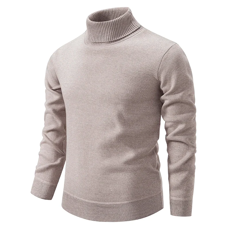 Men's Classic Turtleneck Sweater - Chic Knitwear - Navenport