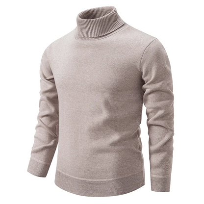 Men's Classic Turtleneck Sweater - Chic Knitwear - Navenport