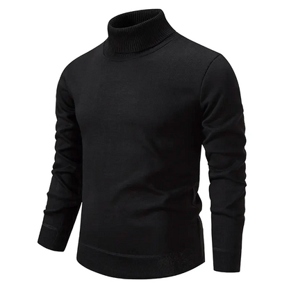Men's Classic Turtleneck Sweater - Chic Knitwear - Navenport