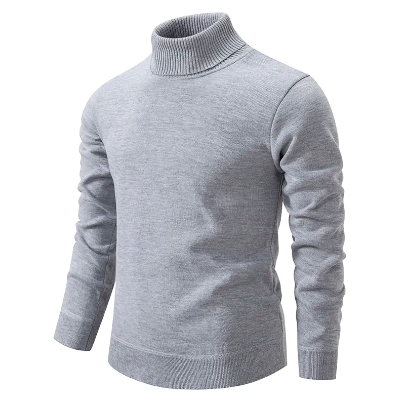 Men's Classic Turtleneck Sweater - Chic Knitwear - Navenport