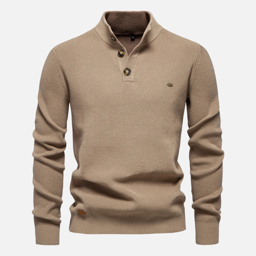 Angus Turtleneck Sweater - Comfortable Knitwear - Stylish Winter Apparel