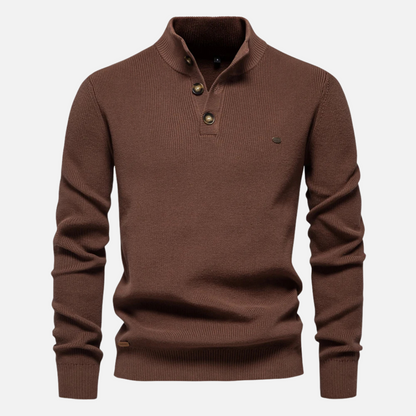 Angus Turtleneck Sweater - Comfortable Knitwear - Stylish Winter Apparel