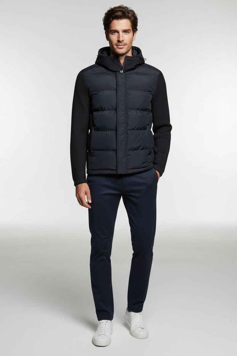 Hooded Sweater Jacket