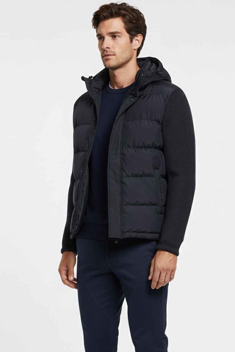 Hooded Sweater Jacket