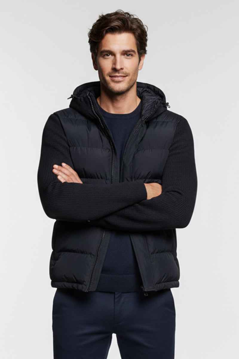 Hooded Sweater Jacket