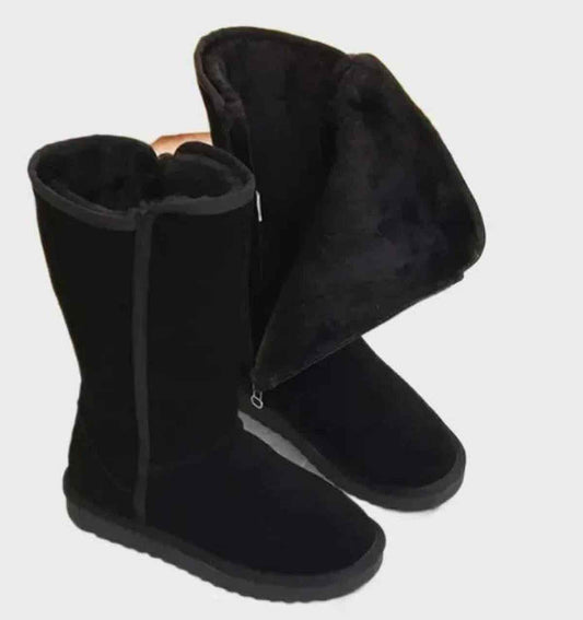Sera | Women’s Waterproof Sheepskin Suede Boots
