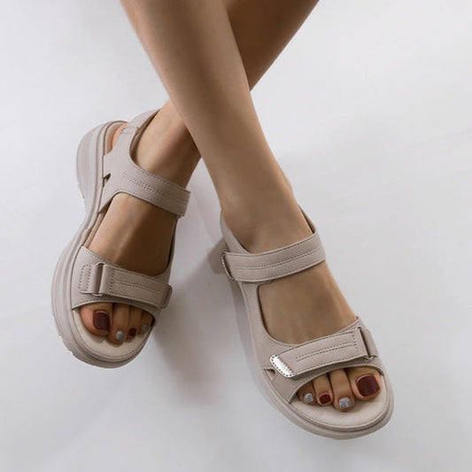 Women's Orthopedic Comfort Sandals - Adjustable Straps for All-Day Support