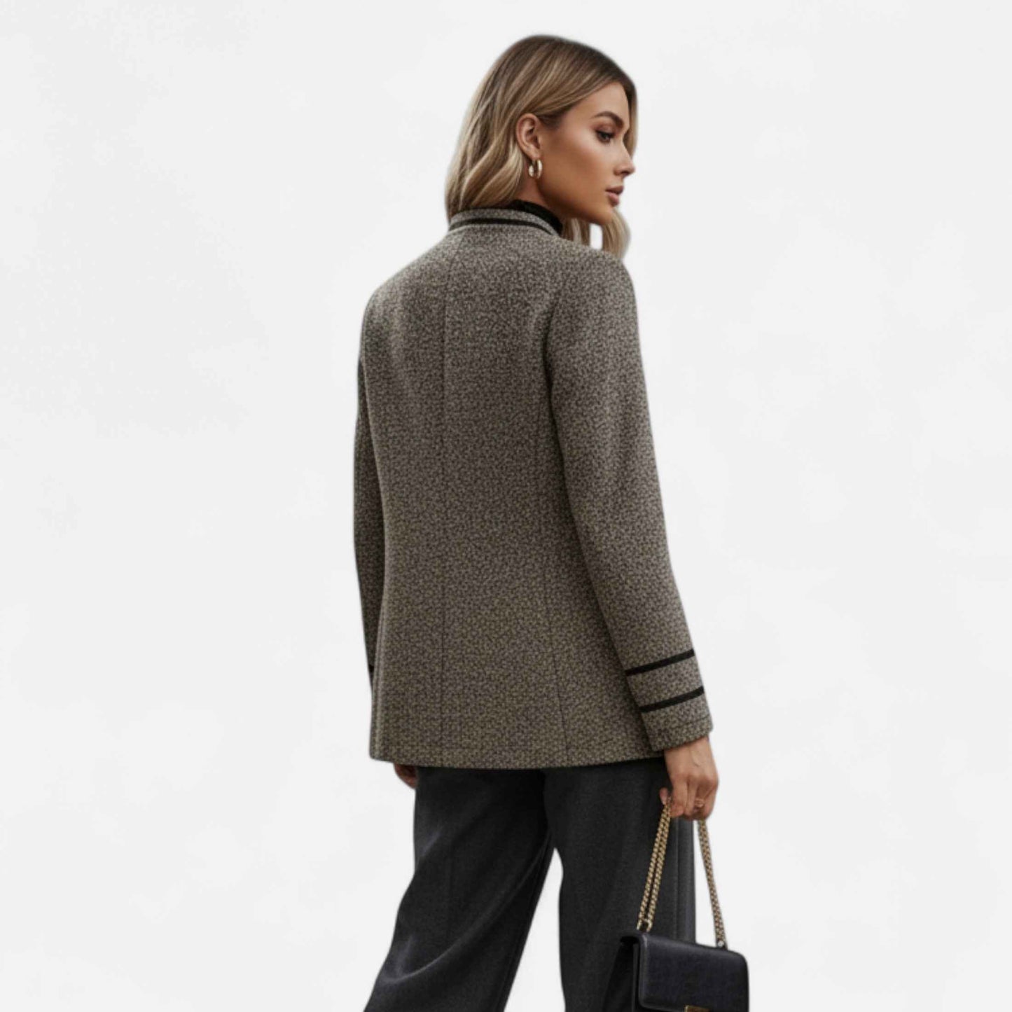 Women's Classic Casual Coat – Elegant Autumn/Winter Style