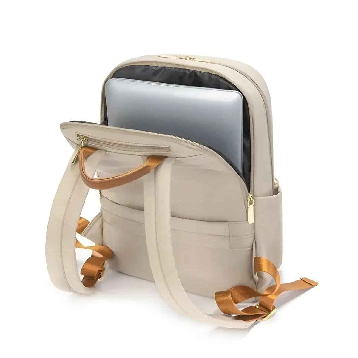 Women's Multifunctional Waterproof Backpack With Laptop Compartment