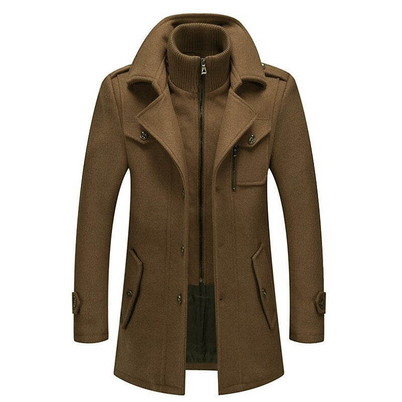 Randall | Men's Double-Breasted Pea Coat