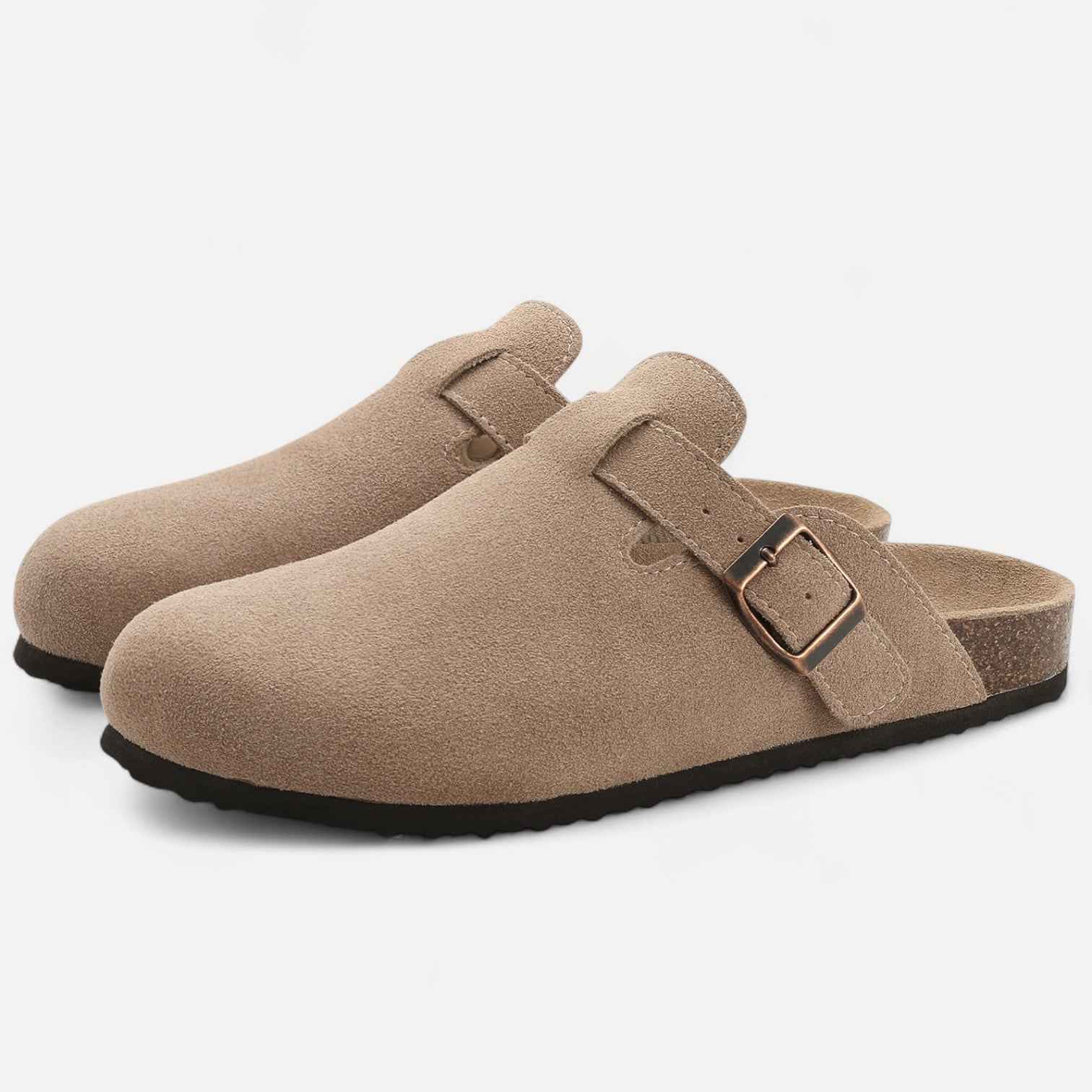 Men's Suede Mules – Stylish Clog-Inspired Comfort