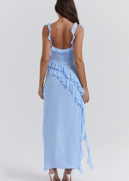 Ariela Ruffle Detail Dress