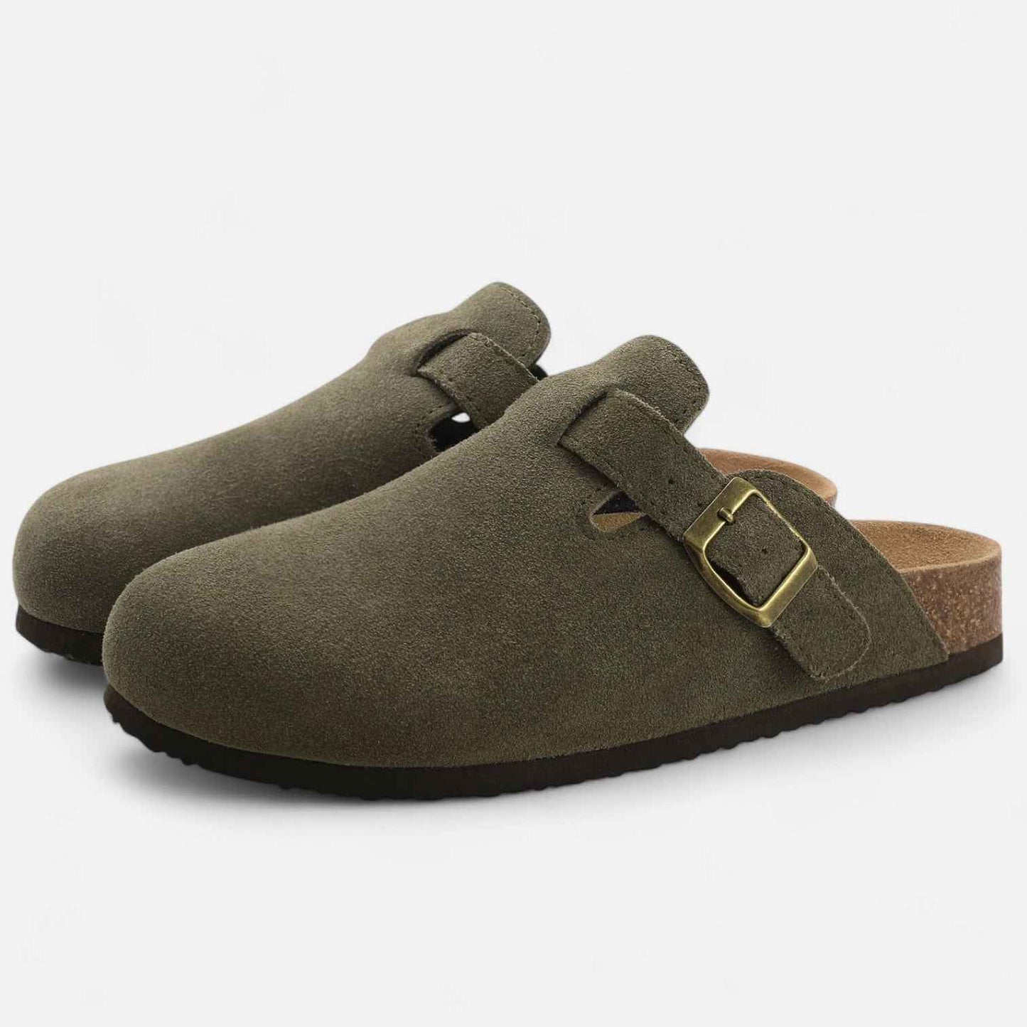 Men's Suede Mules – Stylish Clog-Inspired Comfort