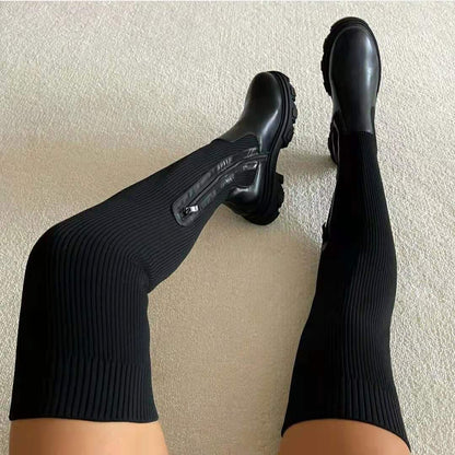Genevra™ Elegant Knee-High Boots