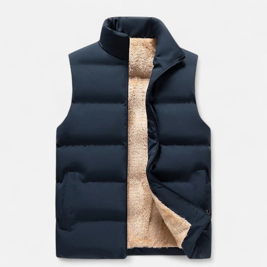 Men’s Lamb Wool Winter Vest - Navenport