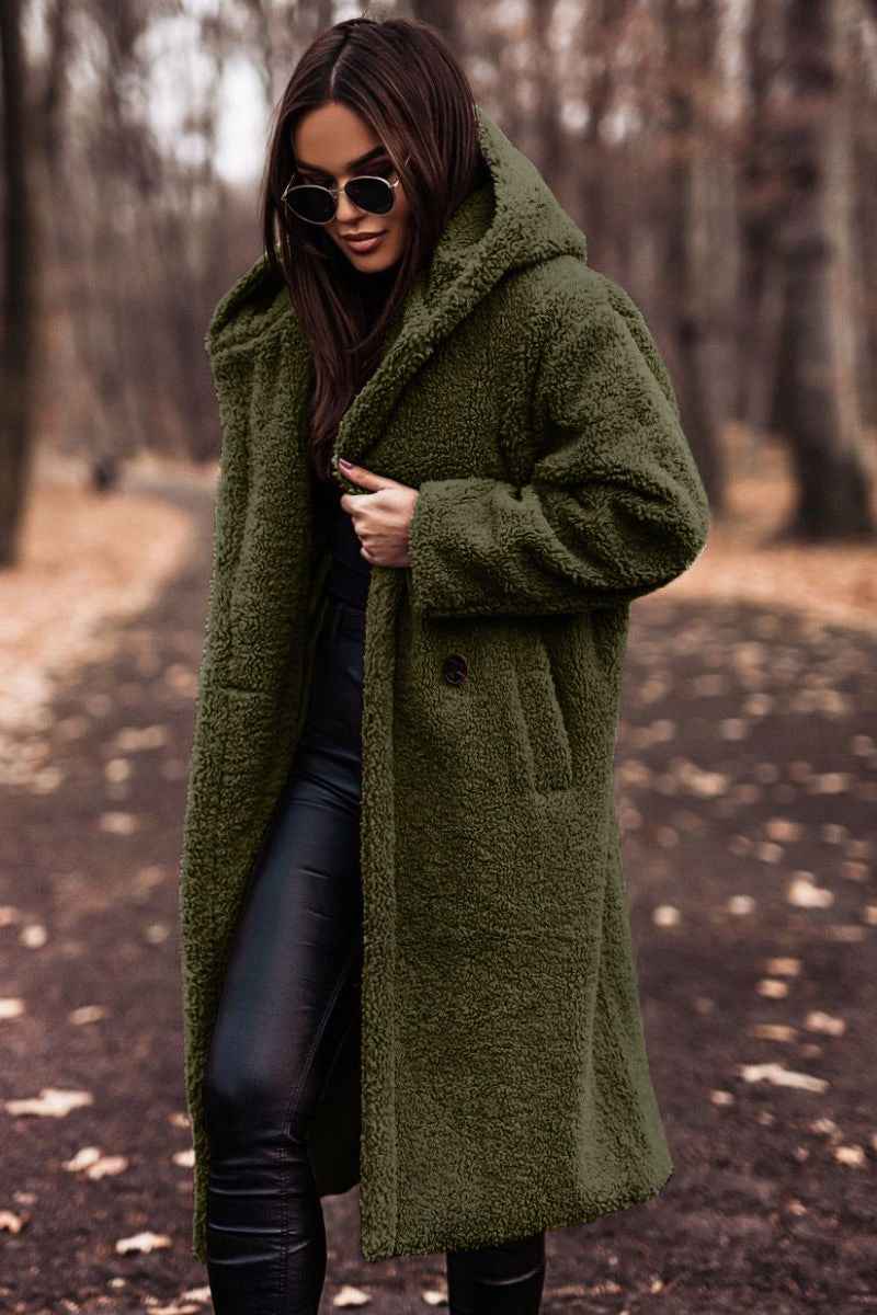 Isabel Winter Wool Coat with Hood