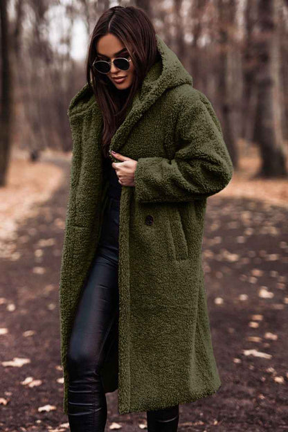 Isabel Winter Wool Coat with Hood