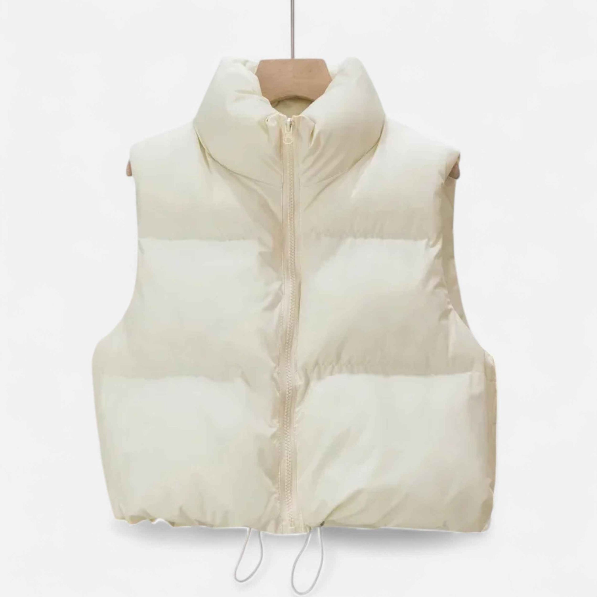 Chic High-Waisted Winter Vest for Women