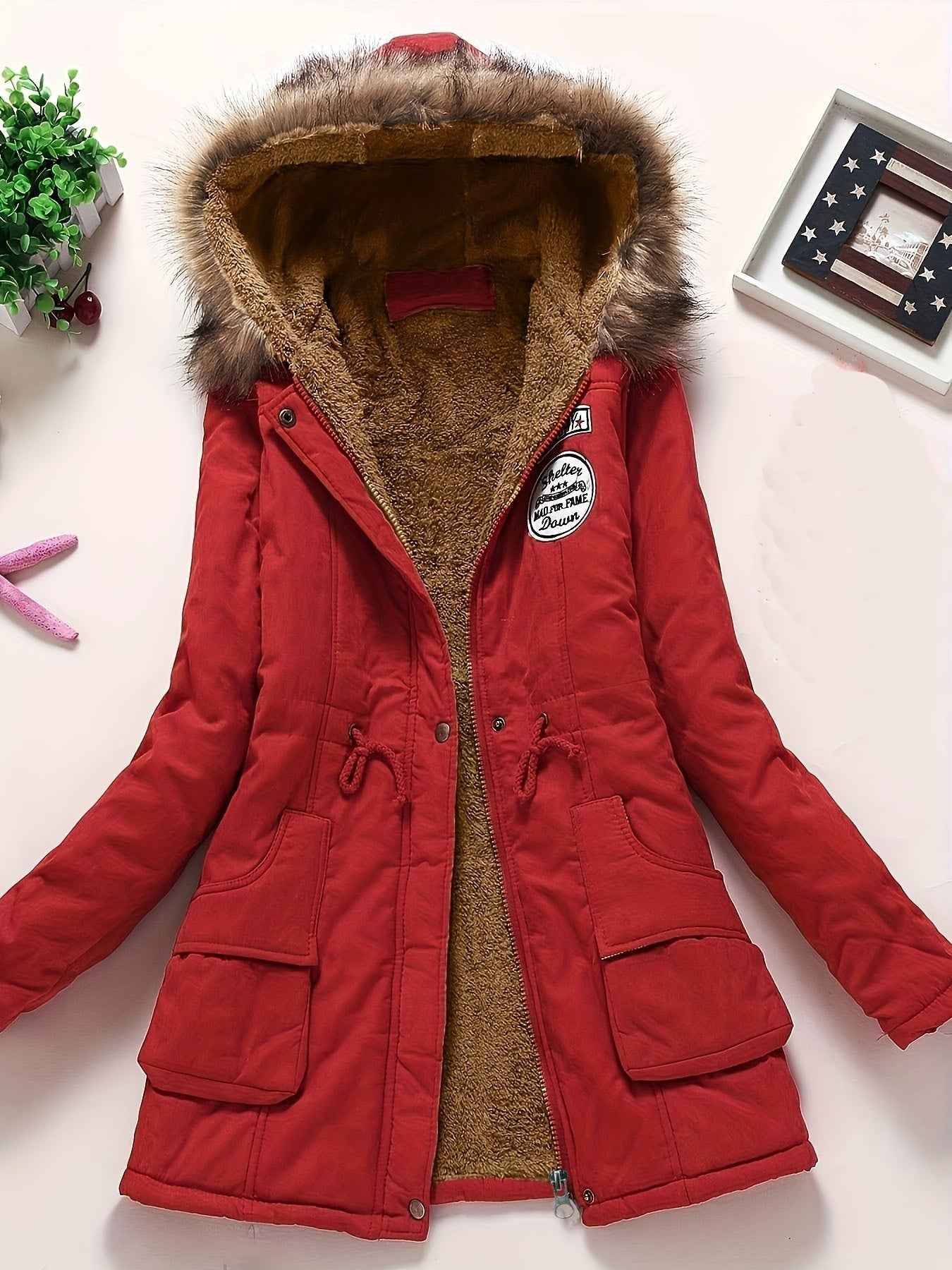 Women's Hooded Parka Jacket