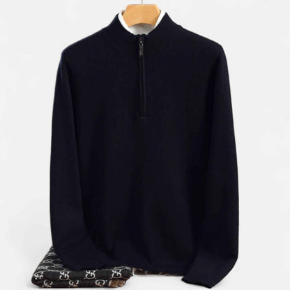 Men’s Merino Wool Half-Zip Sweater