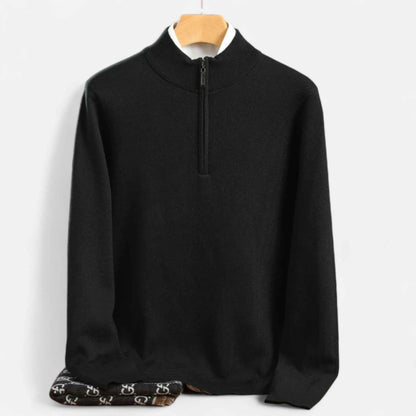 Men’s Merino Wool Half-Zip Sweater