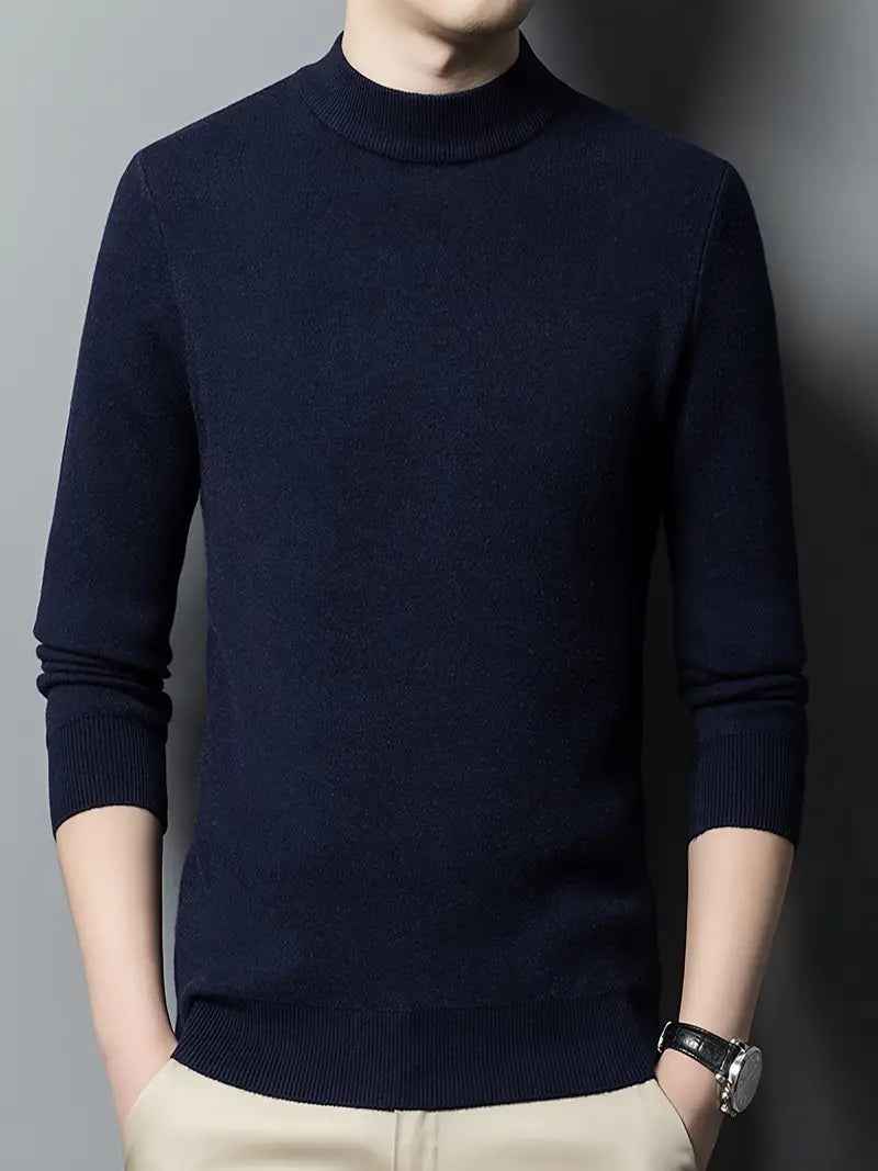 Men's Luxury Cashmere Pullover Sweater | Ideal for Autumn/Winter