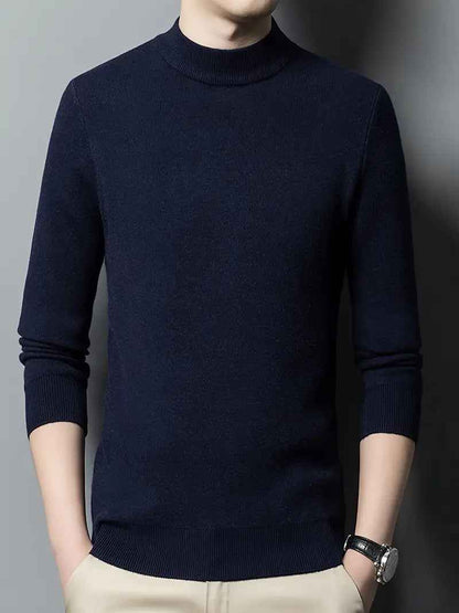 Men's Luxury Cashmere Pullover Sweater | Ideal for Autumn/Winter
