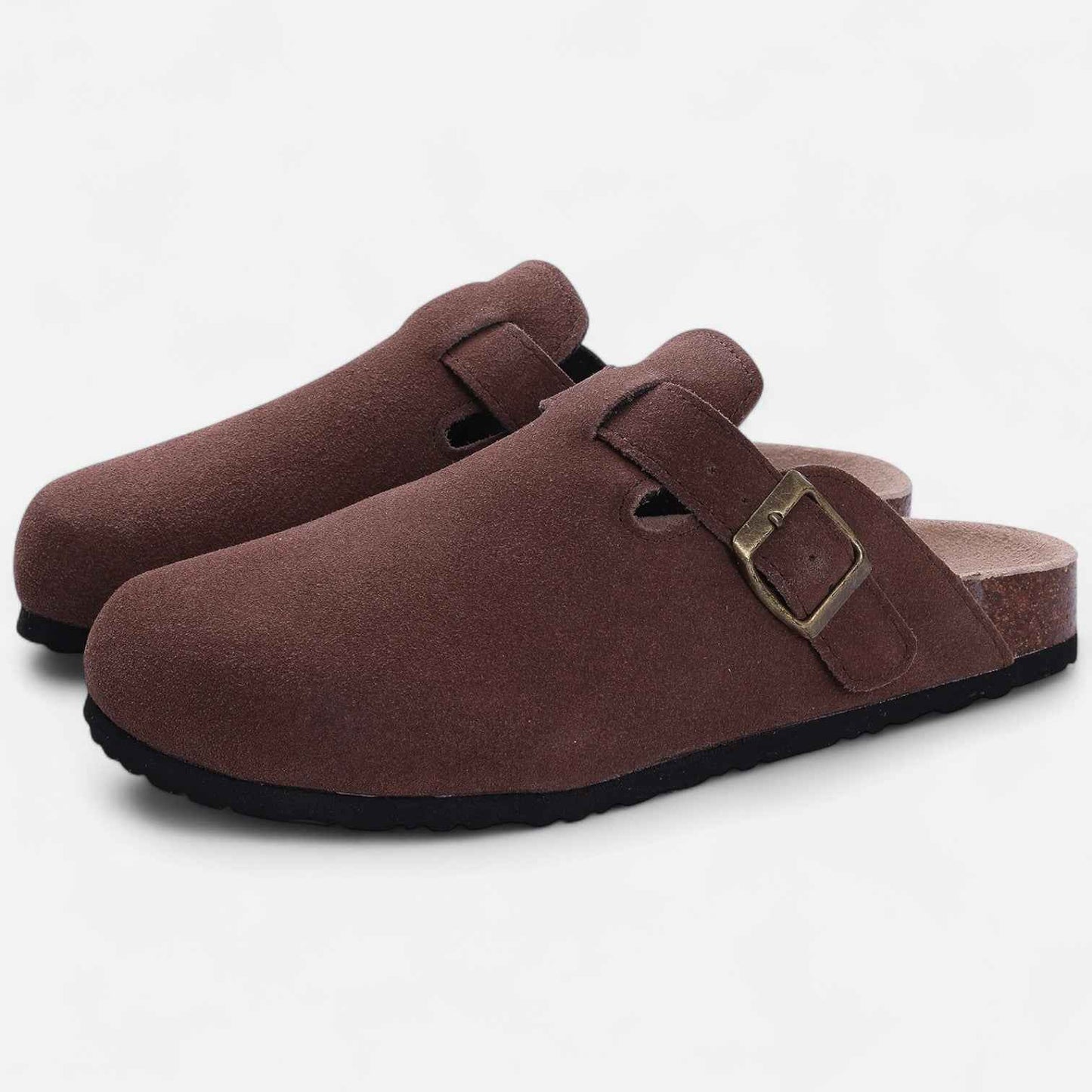 Men's Suede Mules – Stylish Clog-Inspired Comfort