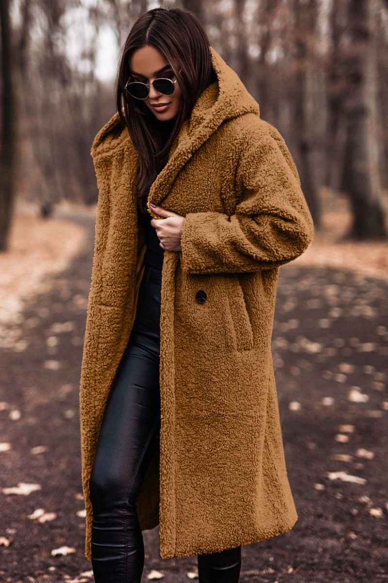 Isabel Winter Wool Coat with Hood