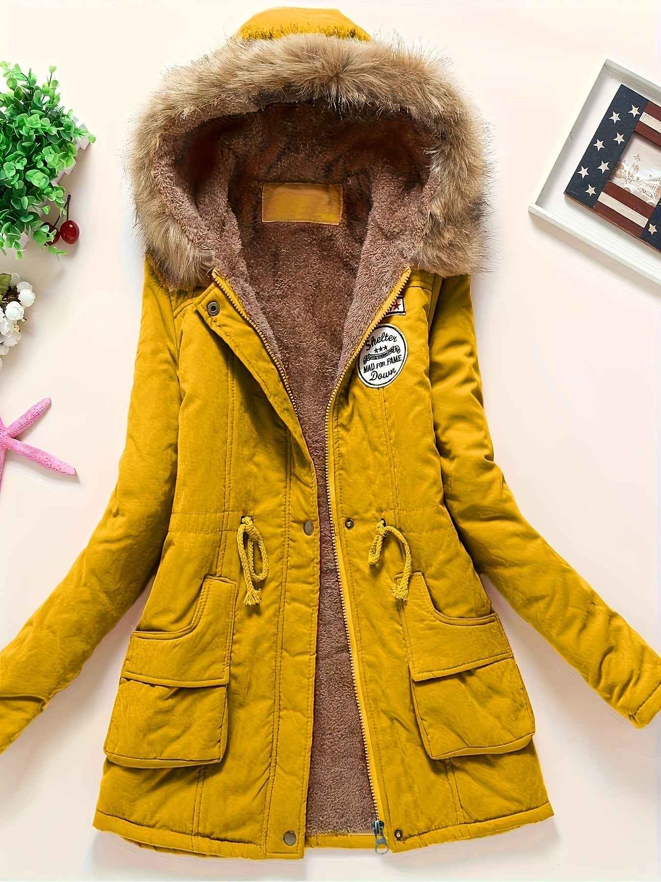 Women's Hooded Parka Jacket