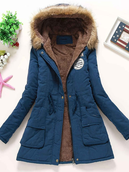 Women's Hooded Parka Jacket