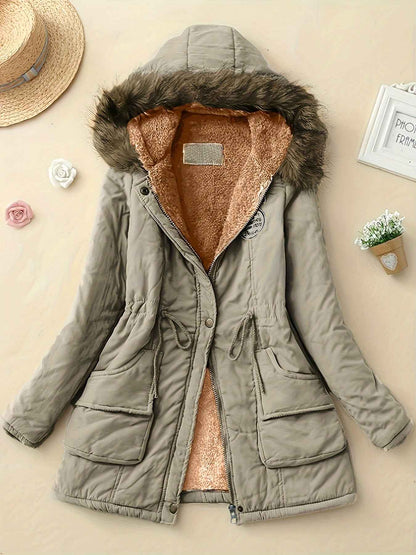 Women's Hooded Parka Jacket
