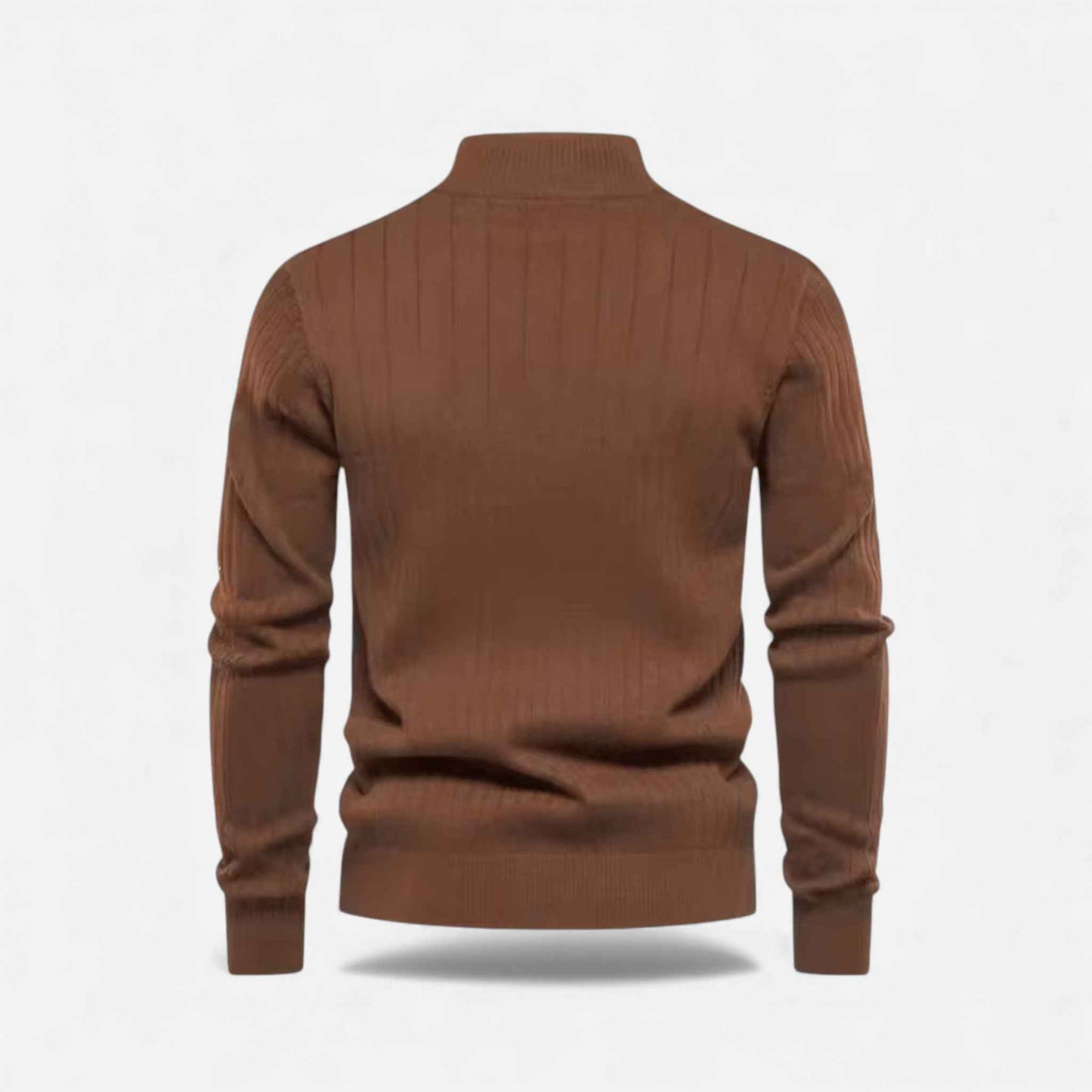 Men's Cozy Knitted Half-Zip Sweater