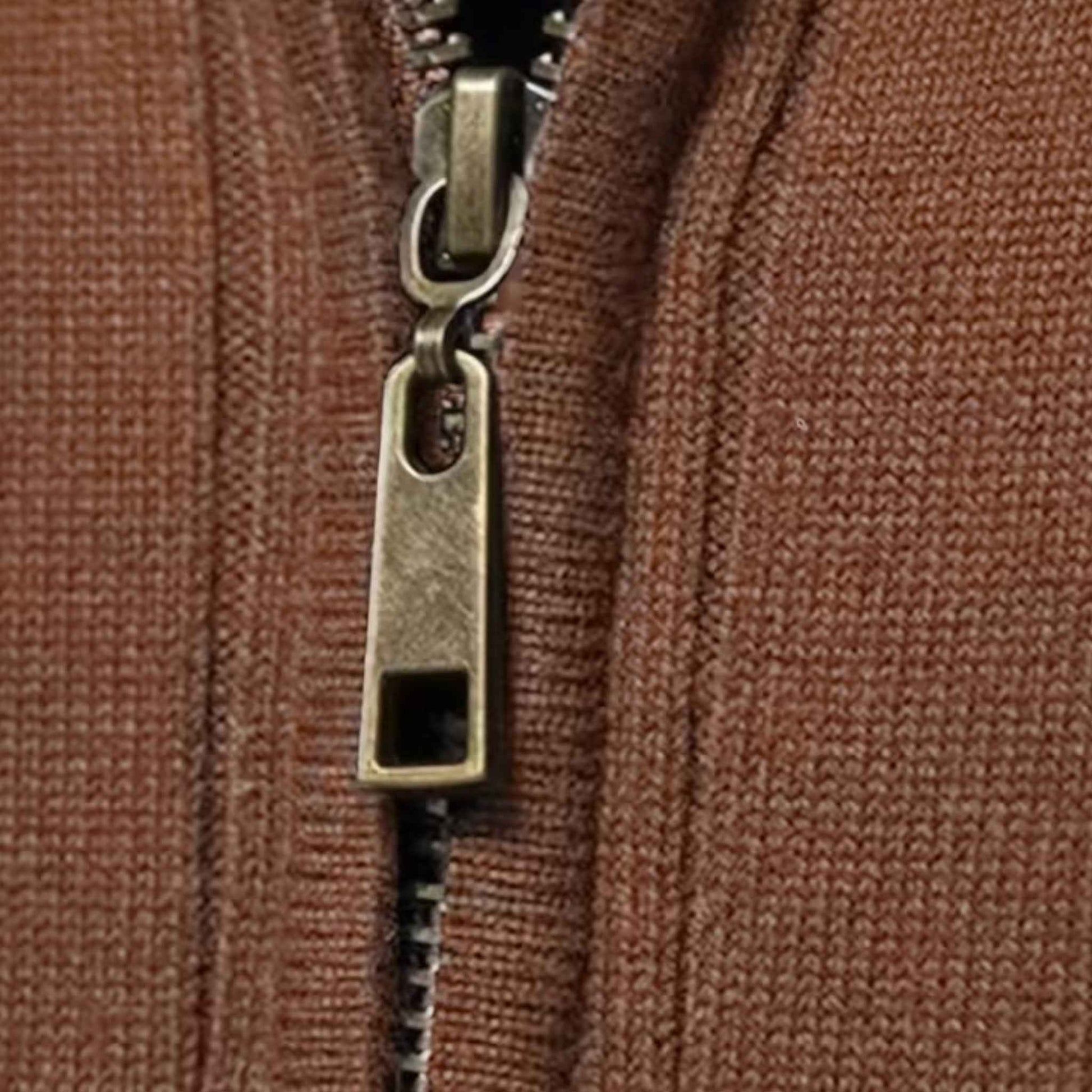 Men's Cozy Knitted Half-Zip Sweater