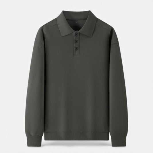 Men’s Polo Knit Sweater - Navenport