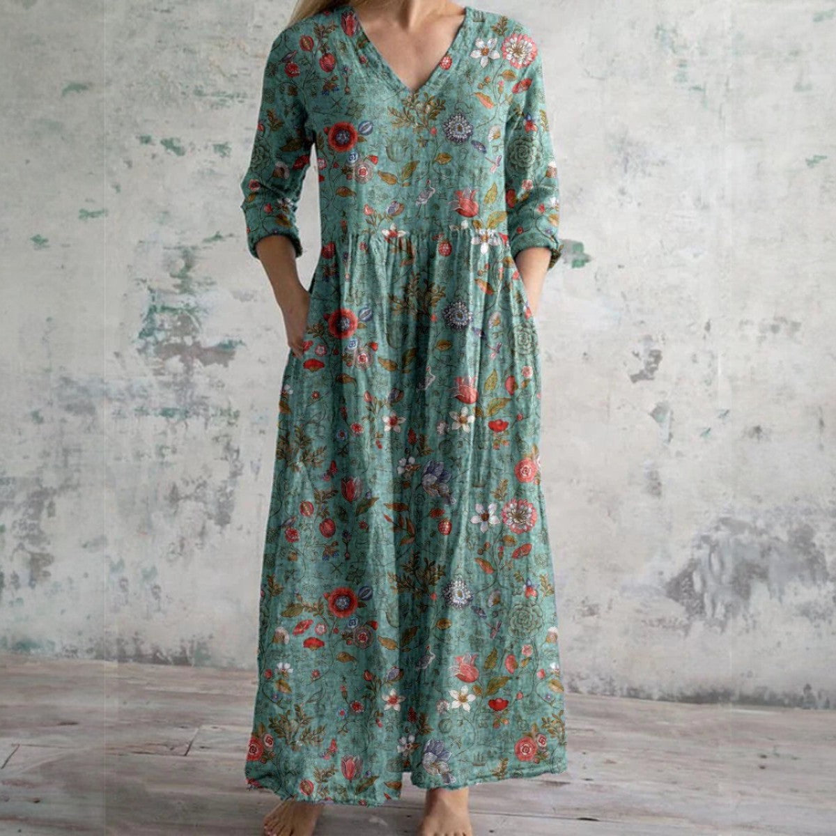 Eliana™ Elegant Floral Dress