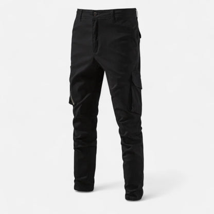 Cotton Utility Cargo Trousers - Navenport