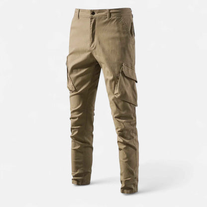 Cotton Utility Cargo Trousers