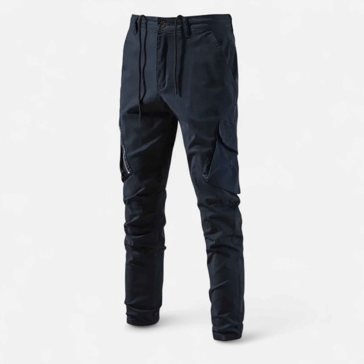 Cotton Utility Cargo Trousers