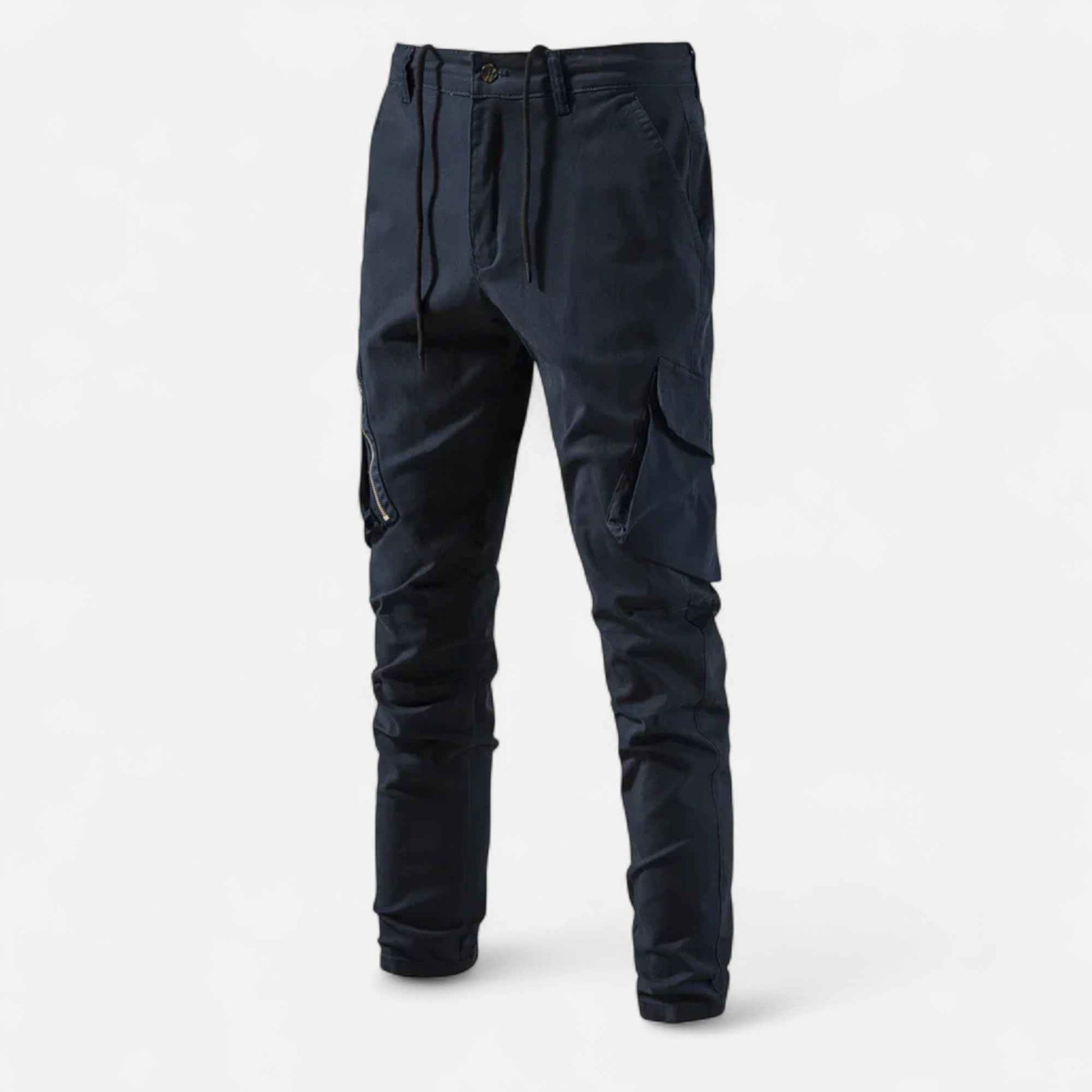 Cotton Utility Cargo Trousers